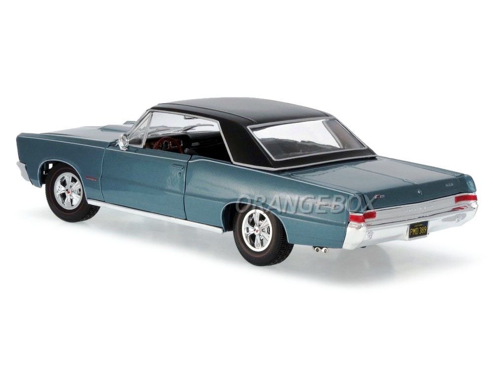 Pontiac GTO 1965 Hurst Maisto 1:18 Azul - 20 anos! Loja on-line de
